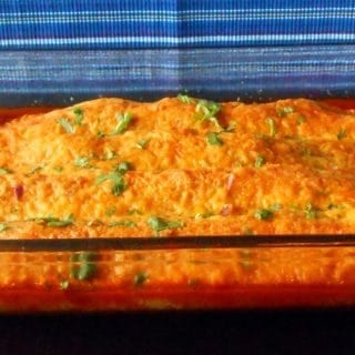 easy vegetarian Enchilada recipe