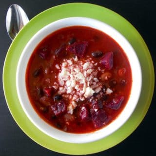 beets in vegetarian chili