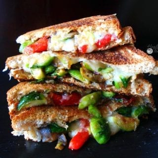 vegan Grilled Cheese with a twist