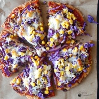 easy Red Cabbage Pizza
