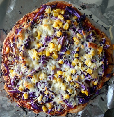 easy red cabbage pizza recipe
