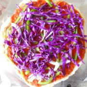 Red Cabbage Pizza