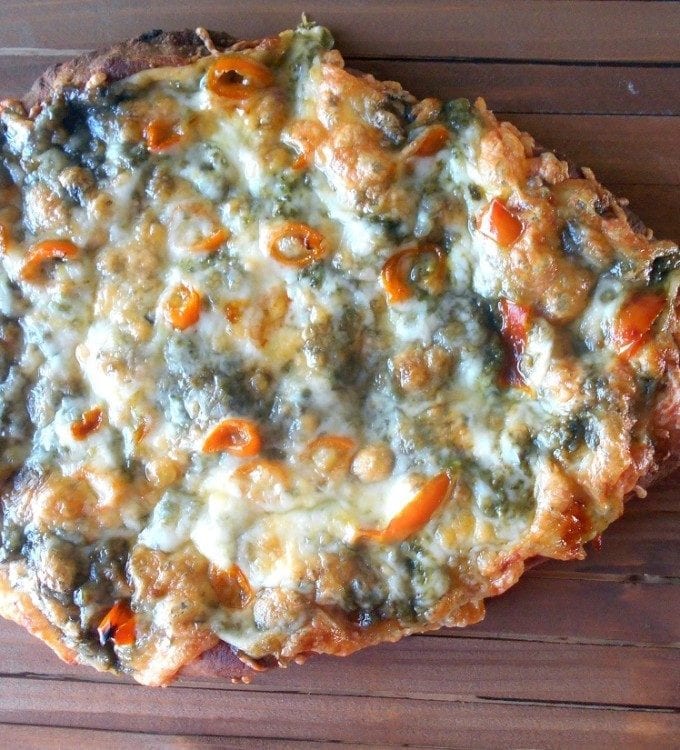 Flatbread Recipe For Meatless Monday - Made with simple ingredients, yet, very delicious