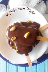 Old Mexican Hot Chocolate Pops Recipe Photo