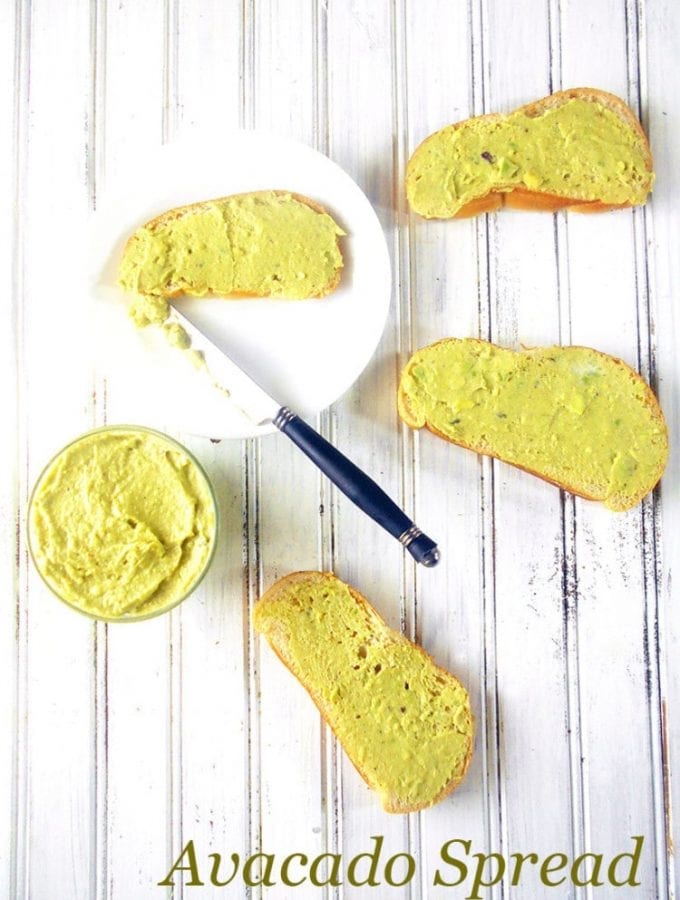 Avocado spread with Wasabi and dill. Takes only 10 minutes to make. Perfect for sandwiches. You can use it as a dip too