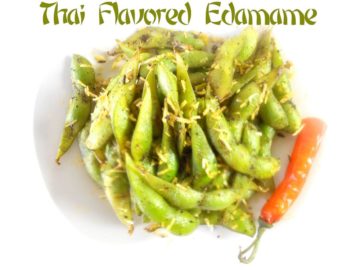 Thai Roasted Edamame Salad is a spicy & flavorful snack. It is a protein-packed healthy snack. Perfect quick snack idea.