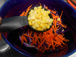 red cabbage coleslaw