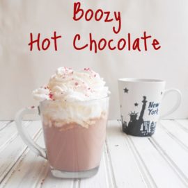 boozy hot chocolate recipe