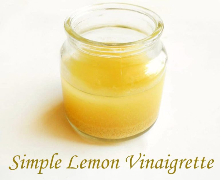 Lemon Vinaigrette Recipe