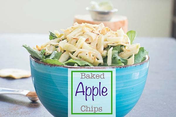 Apple Chips Using Granny Smith Apples