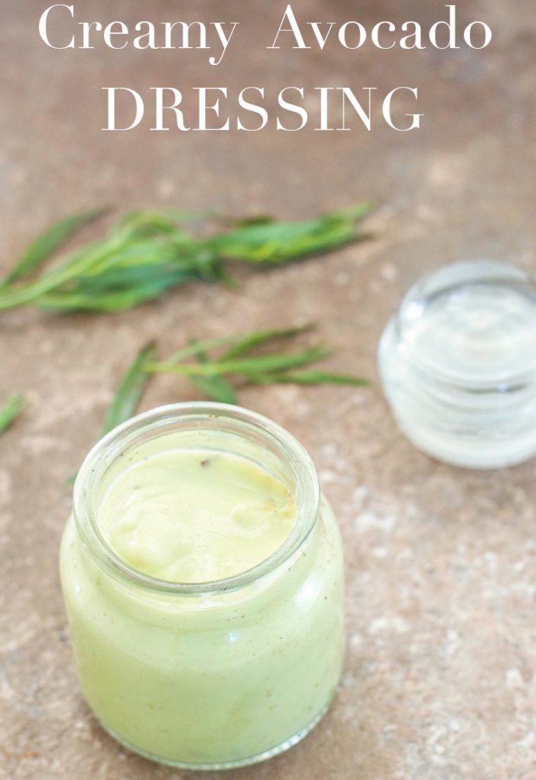 Avocado Dressing (Creamy and Vegan)