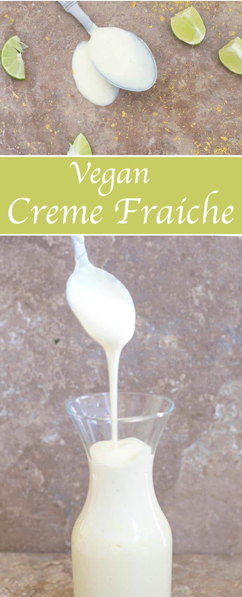 If you are looking for a healthier creme fraiche substitute? This vegan version will truly satisfy that craving! Uses only 4 ingredients and made in 15 minutes or less.