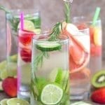 Easy to make summer cleansing drinks