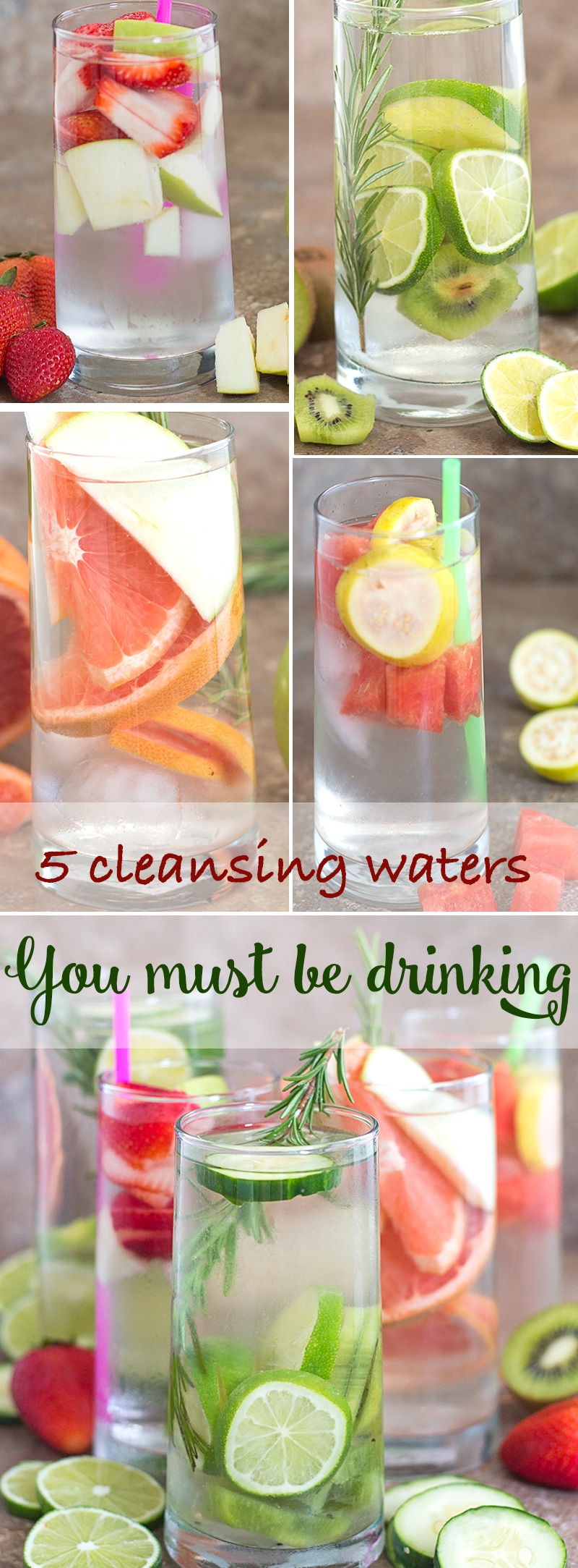 5 delicious summer cleansing waters that you should be drinking everyday to stay hydrated