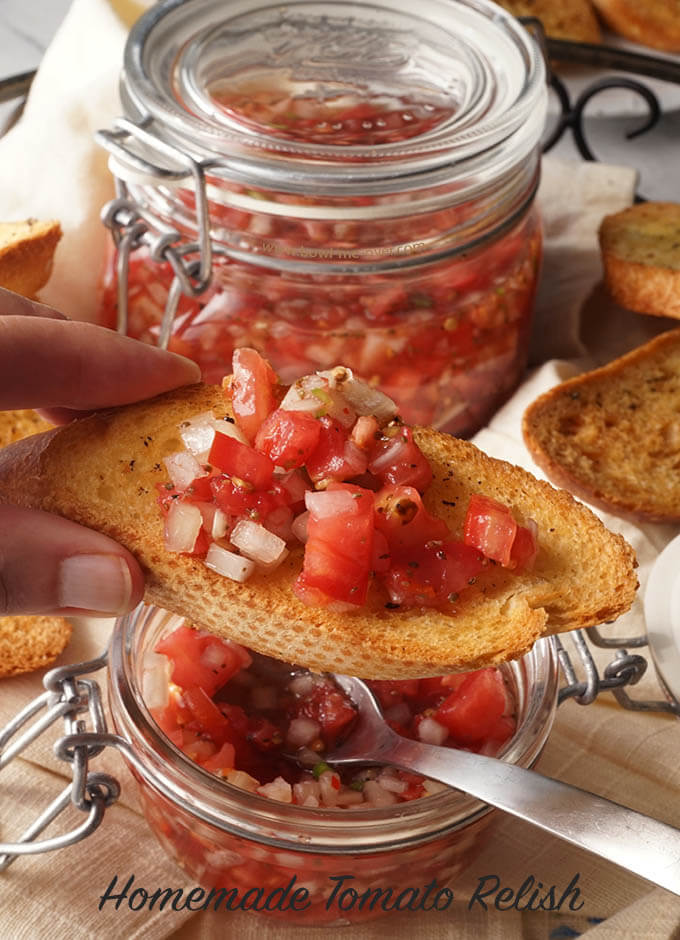 Homemade Tomato Relish