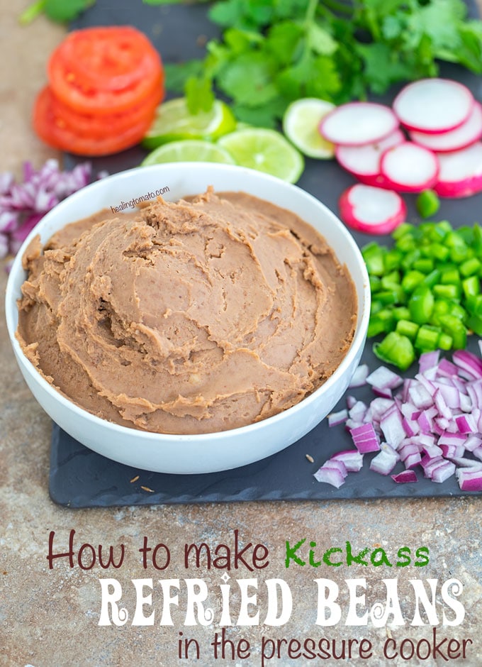 Refried Beans Made In A Pressure Cooker