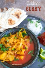Cabbage Curry in Slow Cooker - HealingTomato.com