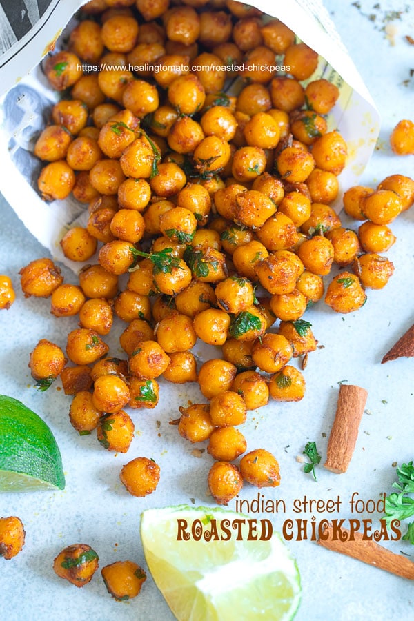 Roasted Chickpeas With Indian Flavors