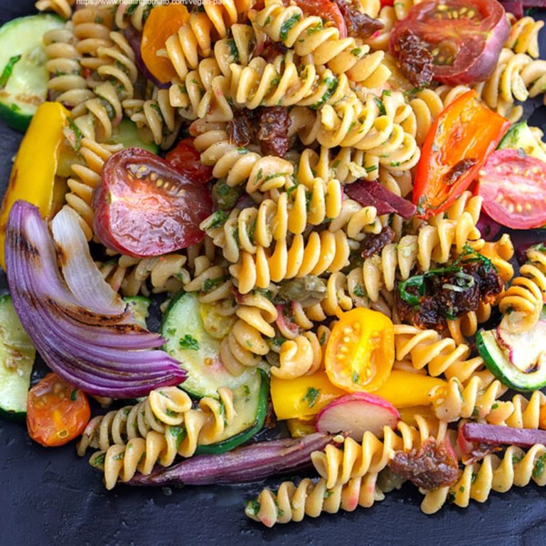 Grilled Veggie Pasta Dish