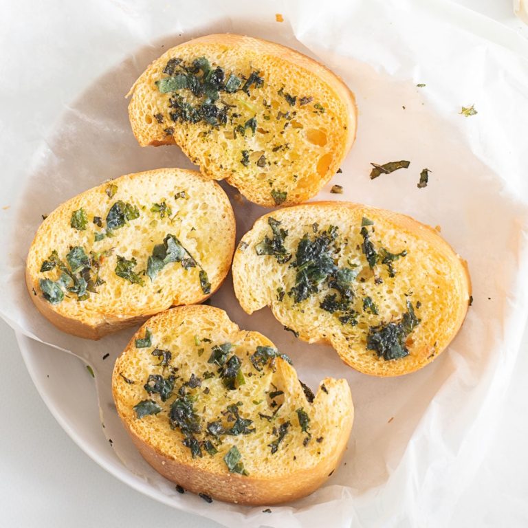 Easy Air Fryer Garlic Bread Recipe