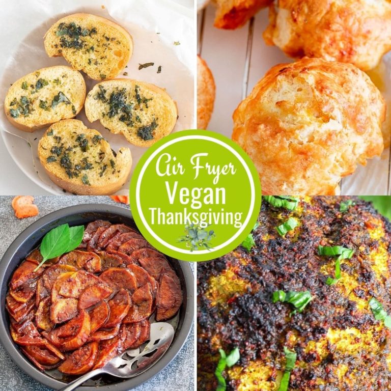 Easy Air Fryer Thanksgiving Recipes for Vegans
