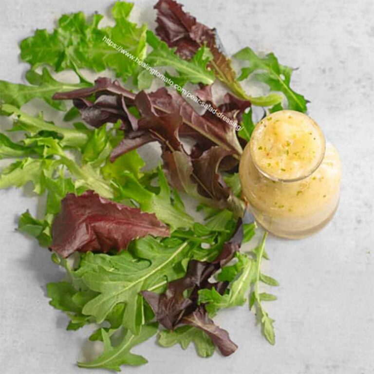 Pear Salad Dressing Recipe