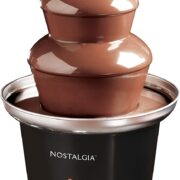 An electric fondue maker with a chocolate fountain