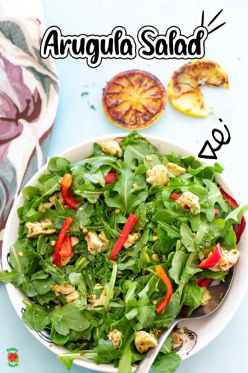 Arugula Salad Recipe - HealingTomato.com