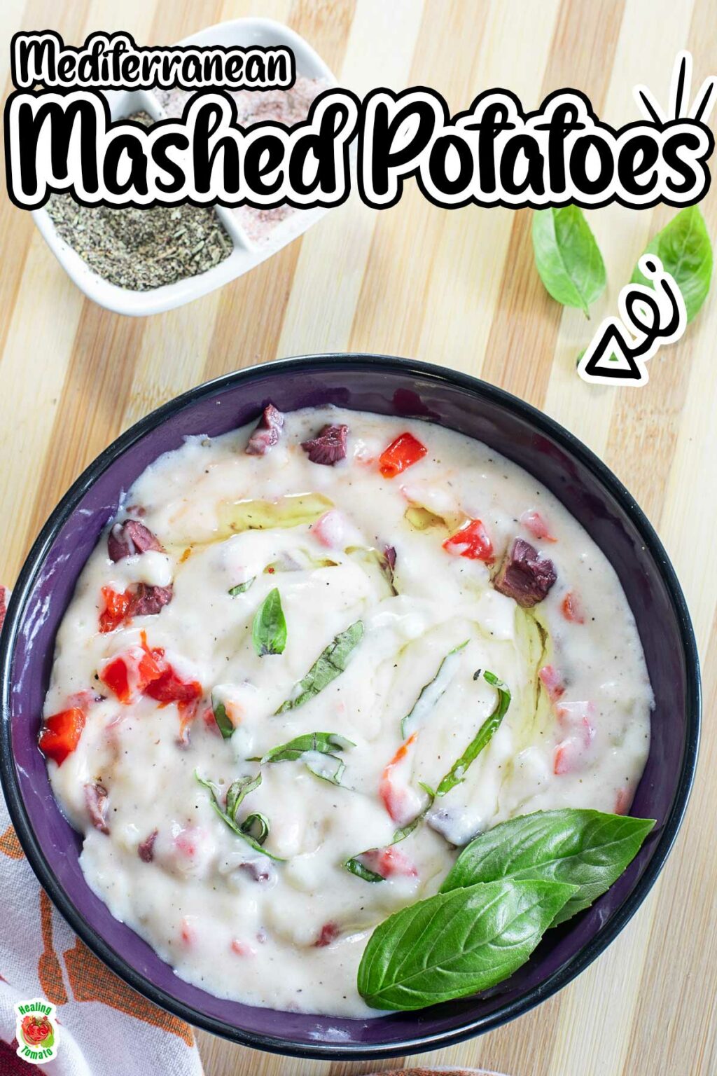Mashed Potatoes Recipe, Mediterranean Style - HealingTomato.com